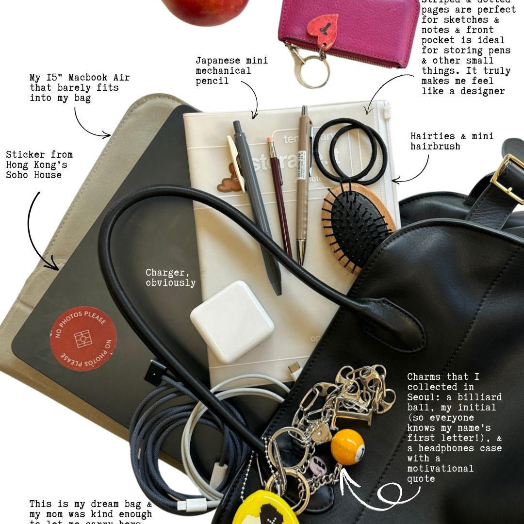 What’s In Your Bag? By Takhmina Gabdilova